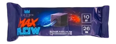 Уголь Crown Maxflow, 26 мм, 10 шт.