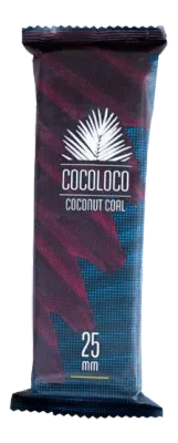 Уголь Cocoloco MiniPac, 25 мм, 12 шт.
