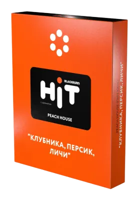 Black Burn HiT 30гр. Peach House (Клубника, Персик, Личи)