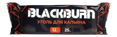 Уголь Black Burn кокосовый, 25 мм, 12 шт